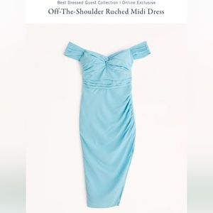 Abercrombie Off The Shoulder Formal Dress XXS-P